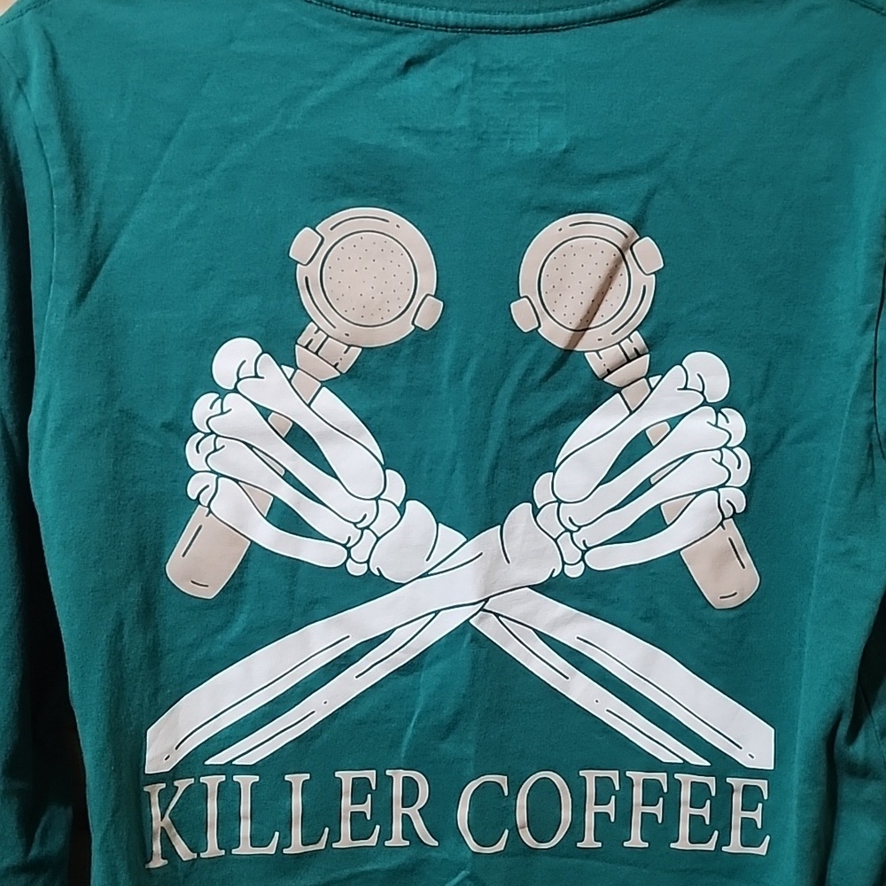 Dutch Bros Coffee T-Shirt Size Medium 100% Cotton - Picture 2 of 9